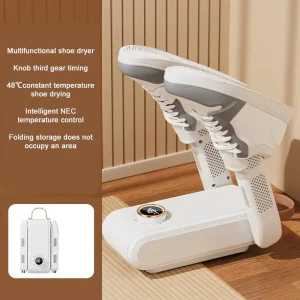 Boot Glove Dryer Warmer Adjustable Foldable Rack Winter Quick Drying Portable Electric Shoes Dryer With Heat Blower