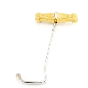 Boot Hooks & Puller for Cowboy Boots Wood Handles Long Shoes Pull Stainless Steel Boot Remover 20cm Durable Eco-Friendly