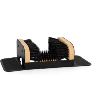 Boot Scraper Outdoor Shoe Brush with Flaps Cleaning Heavy Duty Shoe Cleaner and Boot Scrubber for Mud Dirt and Snow