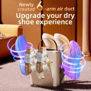 Boot Shoes Dryer Six Arm Electric Telescopic Foldable Quick Drying for Shoes Ski Boots Shoe Dryer Machine Home