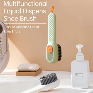 Brush Shoe Polisher Dust Cleaner Brush Multifunctional Shoe Brush for Boots Shoes Bags Sofa