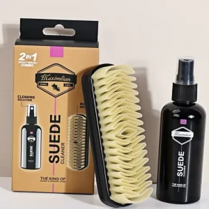 Brush Suede Brush Cleaning Set 2 Pieces Shoe Care Kit for Suede Leather Shoes
