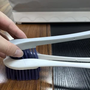 Brush with Soap Dispenser Detachable Combination Clothing Shoe Brush Effective for Removing Stains Easy Clean Both Sides