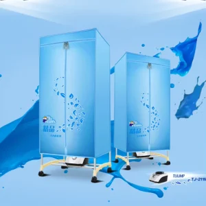 CE Blue Stand Automatic Electrical Low Noise Baby Cloth Household Instant Portable Clothes and Shoes Dryer