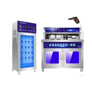 CE Commercial High Temperature Dryer with Steam Sneaker Brush Equipment and Shoes Cleaning Machine Shoe Washer for Washing Shop