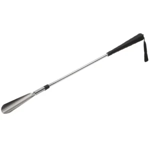 CE ISO13485 Stainless Steel Extendable Shoe Horn Aid Long Handle Shoehorn for Elderly Homecare Daily Living Aid