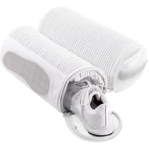 CF 2 Pockets Shoe Washing Machine Bag Home Dorm Travel Wash Laces Insoles Socks All in One Shoe Laundry Bag for Washer Dryer