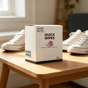 Care Guys Shoe Cleaning Wipes 30pcs 12*14CM Paper Quick & Easy Sneakers Cleaning