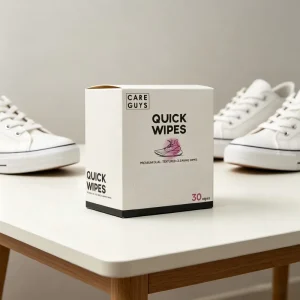 Care Guys Shoe Cleaning Wipes 30pcs Paper 12*14CM Quick & Easy Sneakers Cleaning