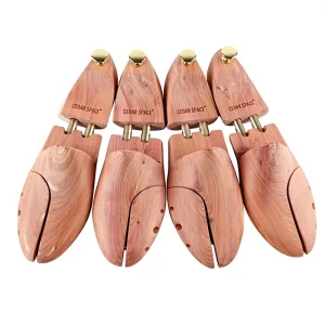 Cedar Wood Shoe Trees for Men 7.5-14 Sizes 2 Pairs for Shoes