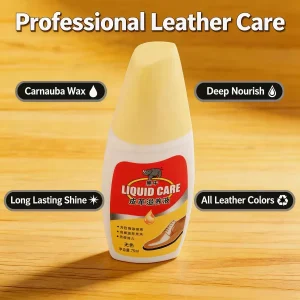 Chemical Free Formula 75Ml Leather Nourishing Liquid Skin Friendly for Hand Contact