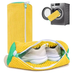 Chenille Washer Dryer Unstain Cleaner Kit Reusable Washable Shoe Cleaning Washing Machine Bag Magic Laundry Shoe Bag