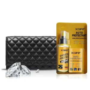 China OEM Provided Spray Wax Car Leather Cleaner and Protector Kit With a Sponge 118ml