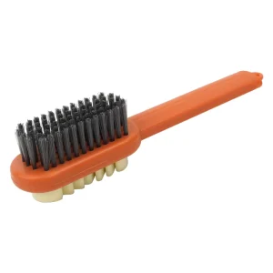 Clean Double Suede Rubber Polishing Cleaner Shoe Brush