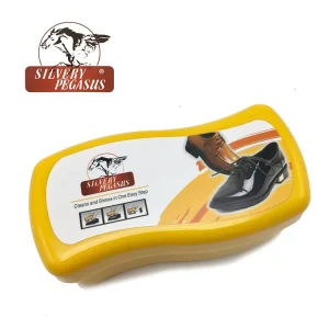 Colorless Sponge Shoe Polish (Sponge Wipe) Shoe Cleaner Leather Care Quick Shine Wax Convenient Cleaning Stain Shoe