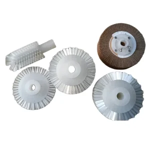 Commercial Five Piece Round Shoe Washing Machine Brush Set 115mm 100mm Semi Automatic Shoe Cleaning Brushes Abrasive Disc Upper