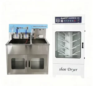 Commercial Large-Scale Dedicated Shoe Washer Dual Tanks and 20-pair Shoe Dryer for Professional Shoe Stores Laundry Hotel
