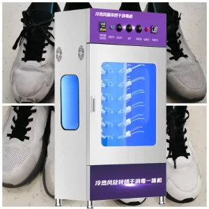 Commercial Shoe Washing Machine With Ozone Sterilization Function Commercial Grade Heavy Duty Stain Removal for Sneakers