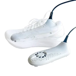 Compact Portable USB Powered Shoe Dryer with Fan Heating for Travel Fast Deodorizing Drying of Sneakers Boots and Gym Footwear