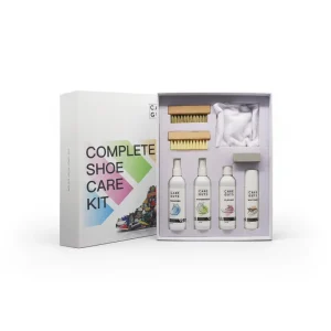 Complete Shoe Cleaning Kit Sneaker Care Kit White Shoes Cleaner Sets Include Cleaner Deodorizer Protector and Whitener