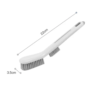 Creative Detachable Plastic Scrubbing Brush 2 1 Shoe Brush Eco Friendly Durable Lightweight Portable Handheld Modern Cleaning