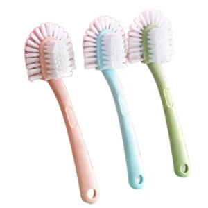 Creative Multifunctional Five Sided Shoe Cleaning Brush Home Use Double Sided with Hard and Soft Bristles Won’t Damage Shoes