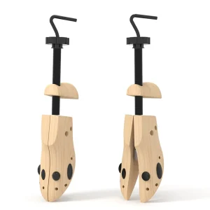 Cross Border Cedar Wood Eco friendly Shoe Trees Adjustable Shoe Stretcher Toe Support Anti Wrinkle Expander