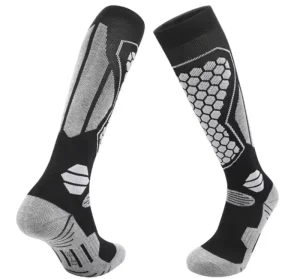 Cross border Merino Wool Ski Socks Adults Children Warm Breathable Deodorant Moisture Wicking Professional Winter Use Direct