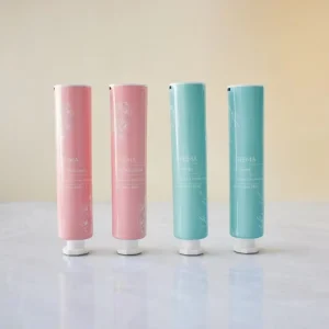 Custom Aluminum Plastic Squeeze Empty Collapsible Large Hand Cream Custom Design Packaging Tube
