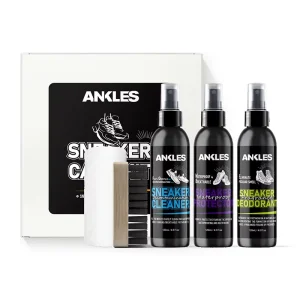 Custom Box&bag Sneaker Cleaner Bottle Shoe Care Kit for Sport Shoe Cleaner and Care White Shoe Cleaner Kit