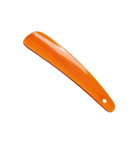 Custom Colorful Long Plastic Horn Wooden Shoehorn Metal Shoe Horn