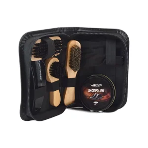 Custom Design Men’s Professional Shoe Care Kit Shoe Shine Kit Box Shoe Polish Set Leather Care Products