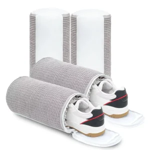 Custom Durable Polyester Square Shoe Laundry Bag Washing Machine Dryer Reusable Fluffy Fibers 360 Wrap Adjustable Protective