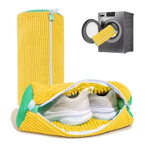 Custom Durable Reusable Lightweight Polyester Zipper Shoe Washing Machine Bag Washer Dryer Eco Friendly Sneaker Cleaning 0.2KG