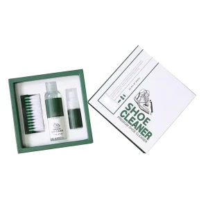 Custom Eco Friendly Alcohol Free Shoe Care Kit 3 Piece Natural Leather Conditioner Whitening Gift Box