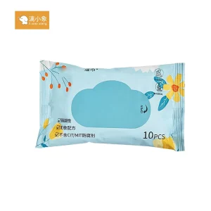 Custom Eco Friendly Disposable Skin Friendly Baby Hand Wipes 3pcs Household Cleaning Personal Hygiene Wipes
