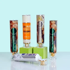 Custom Eco friendly Cylinder Aluminum Plastic Laminated Toothpaste Tube Packaging with Screw Cap UV Printing Diameter 12.7 35mm