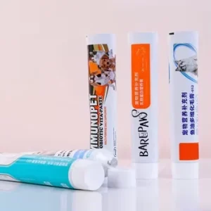 Custom Factory Made 3ml ABL Tube Packaging for Pet Hair Removal Cream Aluminum Plastic Extrusion with Octagonal Cover