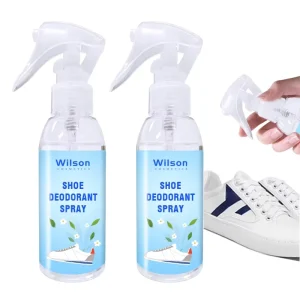 Custom Fragrance 100ml Printing Labelling Plastic Packaging Odor Eliminator Shoes Deodorant Deodorizer Spray OEM ODM