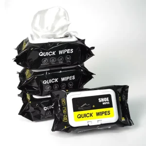 Custom Functional Wipes OEM Custom Shoe Cleaner Clean Sneaker Shoe Wet Wipes