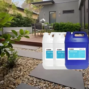 Custom High Bonding Strength Liquid Two Components Epoxy Resin AB Glue for Construction and Gravel Road 5kg