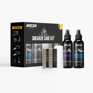 Custom High Quality Sneaker Cleaning Shoe with Luxury Logo Box 5in1 Shoe Care Kit Oem Box Shoe Cleaner