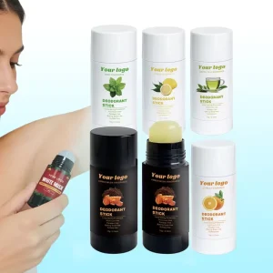Custom Label Portable 15g Aluminum Free Multi Perfumed Scented Long Time Odor Control Solid Deodorant Stick Balm