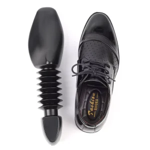 Custom Logo Adjustable Expander Stretcher Black Plastic Shoe Tree Set