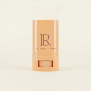 Custom Logo Empty Deodorant Tube Packaging Luxury Yellow Plastic Oval Body Odor Antiperspirant Stick Packaging Containers