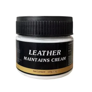 Custom Logo Foam Leather Repair & Care Cream Conditioner Protector Shoe Polish for Sofa Car Seat Shoes Bags Purse 100ml