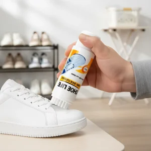 Custom Logo Foam Shoe Cleaner Strong Decontamination Sneaker Shampoo Polish Cleaner
