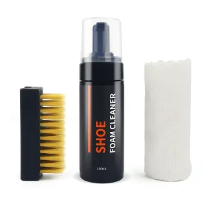 Custom Logo Private Label Shoe Cleaner Kit Travel Sneaker Cleaning Kit White Shoe Cleaner Foam Remove Shoe Stains