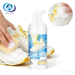 Custom Logo Quick Clean Stain Remover Sneaker Cleaning Foam Sports White Shoes Cleaner