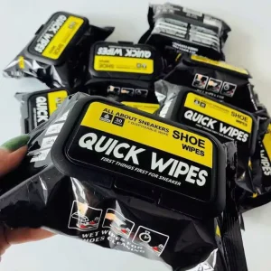 Custom Logo Quick Cleaning Shoes Wipes Sneaker Cleaner Wet Wipes for Shoes Quick Cleaning Towel Tissues Shoe Wipes